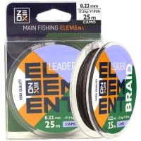 Fir Textil ZEOX Element Leader Camo, 38.7kg, 0.40mm, 25m Fir Textil ZEOX Element Leader Camo, 38.7kg, 0.40mm, 25m