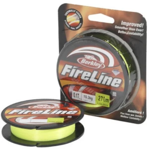 Fir Berkley Textil Fireline Galben Fluo 017mm 10,2kg/110m