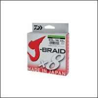 FIR DAIWA J-BRAID X8 CHARTREUSE 020MM/13,0KG/150M FIR DAIWA J-BRAID X8 CHARTREUSE 020MM/13,0KG/150M