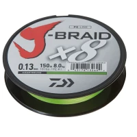 FIR DAIWA J-BRAID X8 CHARTREUSE 022MM/17.0KG/150M FIR DAIWA J-BRAID X8 CHARTREUSE 022MM/17.0KG/150M