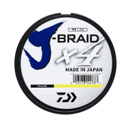 FIR TEXTIL DAIWA J-BRAID X4 0.19MM 10.2KG 135MT GALBEN