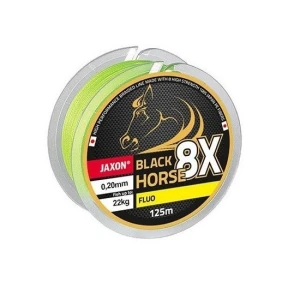 FIR TEXTIL JAXON BLACK HORSE PE 8X FLUO 0.08mm 5Kg 125M FIR TEXTIL JAXON BLACK HORSE PE 8X FLUO 0.08mm 5Kg 125M