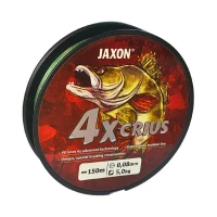 FIR TEXTIL JAXON CRIUS X4, DARK GREEN, 0.08mm, 5kg, 150M