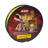 FIR TEXTIL JAXON CRIUS X4, FLUO, 0.14mm, 15kg, 150M FIR TEXTIL JAXON CRIUS X4, FLUO, 0.14mm, 15kg, 150M