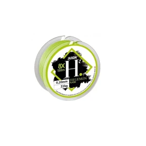 Fir Textil Jaxon Hegemon 8x Flash 150m 0.08mm 5kg Verde Fluo