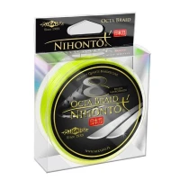 Fir Textil Mikado Nihonto Octa Braid Fluo Yellow 150m 0.18mm 16.4kg