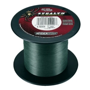 FIR TEXTIL SPIDERWIRE STEALTH 0.17MM MOSS GREEN 1800M FIR TEXTIL SPIDERWIRE STEALTH 0.17MM MOSS GREEN 1800M