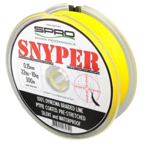 Fir textil spro snyper 0,15mm 10kg 110m yellow