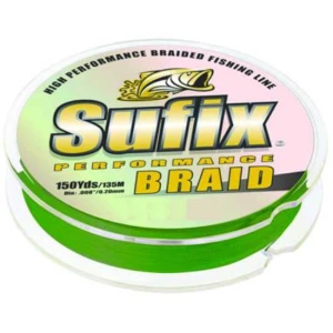 Fir Textil Sufix Performance Braid 135m 0.18 Mm /12.2kg  Low Vis Green