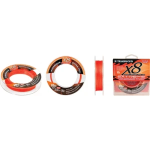 FIR TEXTIL TRABUCCO DYNA-TEX X8 EXTREME PORTOCALIU 135M 0.18mm 13.61kg FIR TEXTIL TRABUCCO DYNA-TEX X8 EXTREME PORTOCALIU 135M 0.18mm 13.61kg