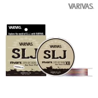 Fir Textil Varivas Avani Slj Super Light Jigging Max Power Pe X8 150m 20.2lb 10m X 5 Culori