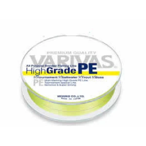 Fir Textil Varivas High Grade Pe Galben Fluo 11.2lb 150mt