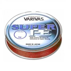 Fir Textil Varivas Super Pe Rosu 270m 0.35mm 30.0kg