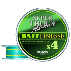FIR TEXTIL VARIVAS SUPER TROUT ADVANCE BAIT FINESSE PE X4 100M FLUO 0.117mm 4.0kg 9lb FIR TEXTIL VARIVAS SUPER TROUT ADVANCE BAIT FINESSE PE X4 100M FLUO 0.117mm 4.0kg 9lb