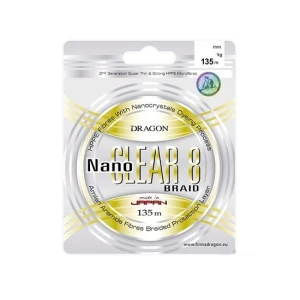 Fir Dragon Nanoclear 8 Toray 135m 0.22mm  26.40kg  Transparent