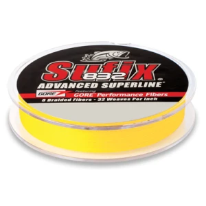 Fir Sufix 832 120m 0.13mm/8.2kg/18lb/hi Vis Yellow