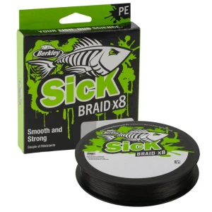 Fir Textil Berkley Sick Braid, Black, 150m, 0.10mm, 7.5kg