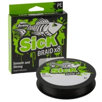 Fir Textil BERKLEY Sick Braid, Black, 150m, 0.12mm, 11.2kg
