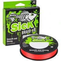 Fir Textil BERKLEY Sick Braid, Red, 300m, 0.06mm, 5.4kg