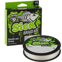 Fir Textil BERKLEY Sick Braid, White, 300m, 0.33mm, 38.1kg Fir Textil BERKLEY Sick Braid, White, 300m, 0.33mm, 38.1kg