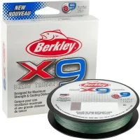 Fir Textil BERKLEY Superline X9 Low vis Green, 300m, 0.25mm, 27.00kg