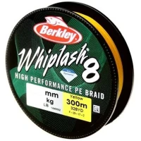 Fir Textil BERKLEY Whiplash 8, Yellow, 300m, 0.12mm, 17.5kg Fir Textil BERKLEY Whiplash 8, Yellow, 300m, 0.12mm, 17.5kg