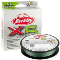 Fir Textil Berkley X5 Verde 0.10mm 150m 9kg