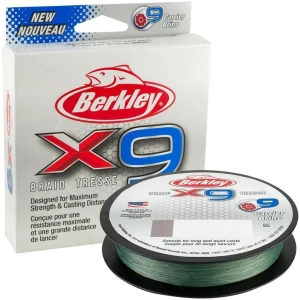 Fir Textil Berkley X9 Braid, Low Vis Green, 0.35mm, 36.3kg, 150m Fir Textil Berkley X9 Braid, Low Vis Green, 0.35mm, 36.3kg, 150m