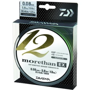 Fir Textil Daiwa Morethan 12 Braid EX+SI 135m 0.14mm 12.2kg Fir Textil Daiwa Morethan 12 Braid EX+SI 135m 0.14mm 12.2kg