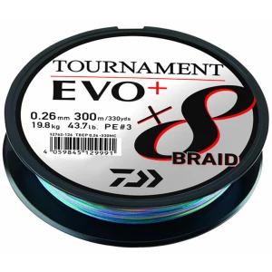 Fir Textil Daiwa Tn X8 Br. Evo+ 0.20mm, 18.00kg, 300m
