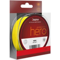 Fir Textil Delphin HERO 4 Galben Fluo, 0.12mm, 8.20kg, 117m Fir Textil Delphin HERO 4 Galben Fluo, 0.12mm, 8.20kg, 117m