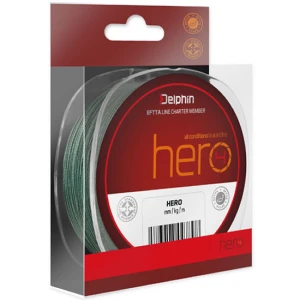 Fir Textil Delphin Hero Verde, 0.16mm, 10.00kg, 1000m