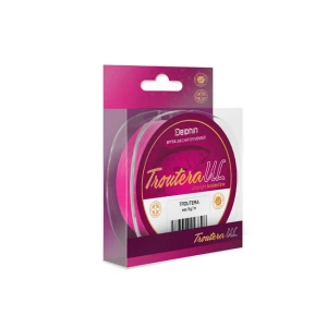 Fir Textil Delphin Troutera  Roz 0.045mm 4lbs 130m