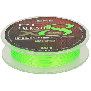 Fir Textil GOLDEN CATCH Inquisitor PE X8, Lime Green, 150m, 0.16mm, 8.1kg Fir Textil GOLDEN CATCH Inquisitor PE X8, Lime Green, 150m, 0.16mm, 8.1kg