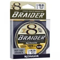 Fir Textil Konger Braider X8 Black 0.20mm, 25.3kg, 150m Fir Textil Konger Braider X8 Black 0.20mm, 25.3kg, 150m