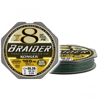 Fir Textil Konger Braider X8 Olive Green 0.18mm, 21.4kg, 150m