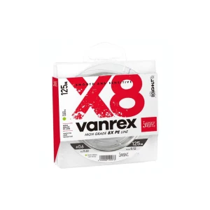 Fir Textil Lucky John Vanrex X8 Fluo Green 0.18mm 125m 9.3kg