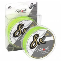 Fir Textil Mikado Nihonto Octa Braid,  Fluo Yellow, 0.08mm, 5.15kg, 150m