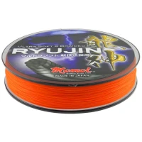 Fir Textil Momoi Ryujin PE Braided, Orange, 10kg, 0.12mm, 130m Fir Textil Momoi Ryujin PE Braided, Orange, 10kg, 0.12mm, 130m