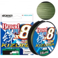 Fir Textil Owner Kizuna X8 Broad, 4.10kg, 0.10mm, Green In Dark, 135m