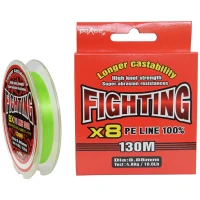 Fir Textil Pokee Fighting X 8, Lime Green, 0.08mm, 4.80kg, 130m