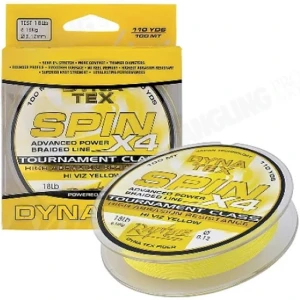 Fir Textil Rapture Dynatex Spin X4 100m, 0.18mm, 25lbs/12.70kg