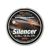 Fir Textil Savage Gear Hd8 Silencer 0.12mm, 120m