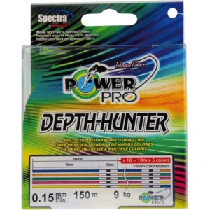 Fir Textil SHIMANO PowerPro Depth-Hunter Multicolor, 0.32mm, 24kg, 300m