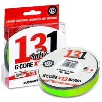Fir Textil SUFIX 131 Braid Neon Chartreuse, 120m, 0.128mm, 6.80kg/15lbs