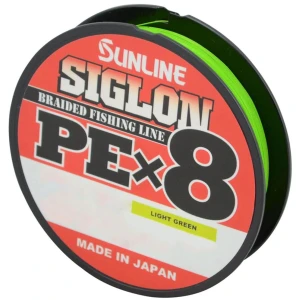 Fir Textil SUNLINE Siglon PE X8, Light Green, 0.27mm, 18.5kg, 150m Fir Textil SUNLINE Siglon PE X8, Light Green, 0.27mm, 18.5kg, 150m