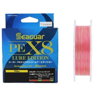 Fir Textil Seaguar Pe X8 Lure Edition 150m, 0.165mm, 9.1kg