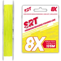 Fir Textil Sert Srt 8X, Fluo Yellow, 6.36kg, 0.10mm, 135m Fir Textil Sert Srt 8X, Fluo Yellow, 6.36kg, 0.10mm, 135m