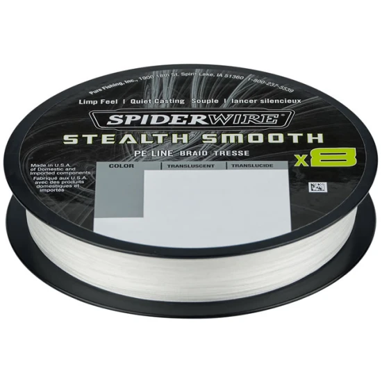 Spiderwire Stealth Smooth 8 Hi-Vis Yellow 150m 0.07mm