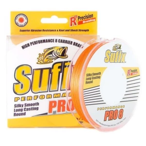 Fir Textil Sufix Performance Pro 8 Orange 135m 0.12mm/8.20kg